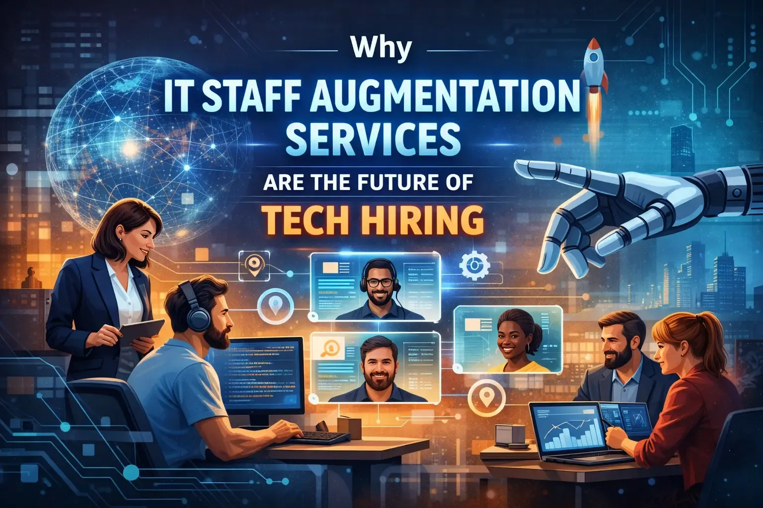 Why Tech Companies Are Moving Toward IT Staff Augmentation - Hourly Engineer Insight