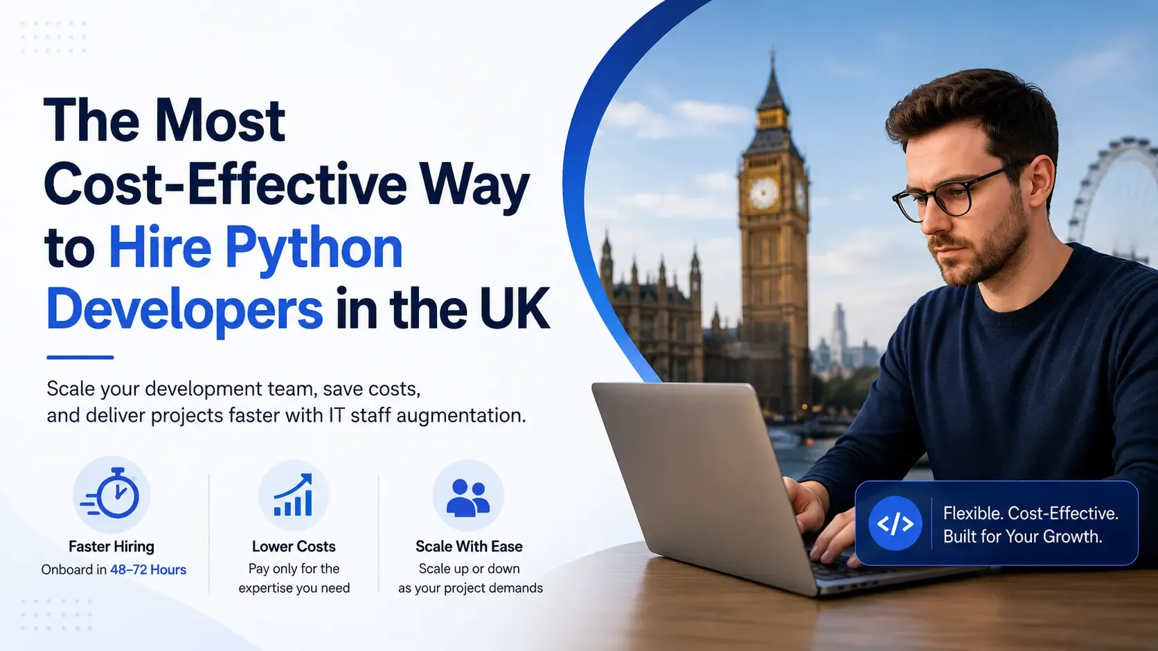 The Most Cost-Effective Way to Hire Python Developers in the UK - Hourly Engineer Insight